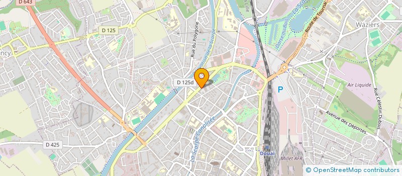 localisation de l'entreprise INDIV COASNE-FATRAS à DOUAI