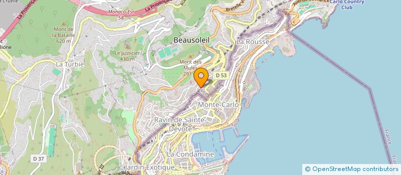 localisation de l'entreprise INDIV COIZY ANTOINE ET HANIN CHLOE  BEAUSOLEIL