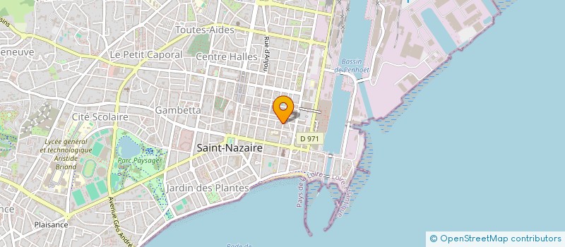 localisation de l'entreprise INDIV CORBILLE CORENTIN ET CORBINEAU DORIAN  SAINT-NAZAIRE