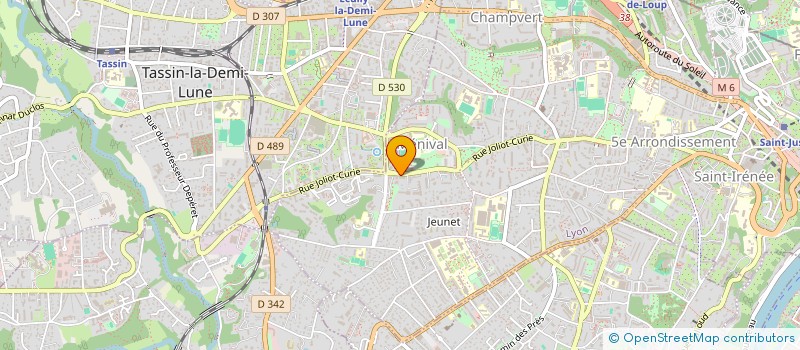 localisation de l'entreprise INDIV CSSH à LYON