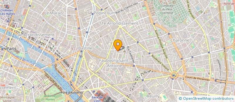 localisation de l'entreprise INDIV DU DE CUJUS CHAOUCHE MOHAMED  PARIS