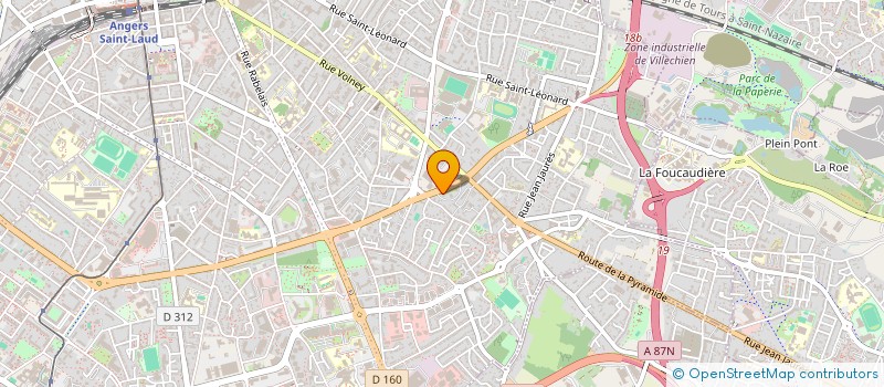 localisation de l'entreprise INDIV GAUFFRE à ANGERS