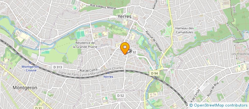 localisation de l'entreprise INDIV GIUS MAU ROM  YERRES