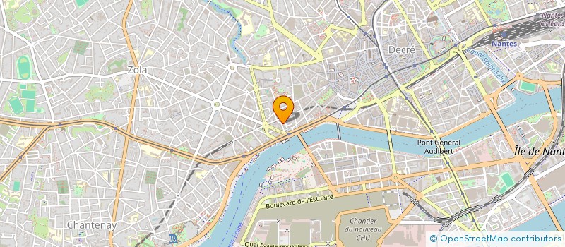 localisation de l'entreprise INDIV IMMOBILIERE SANITAT L'OCEANIC à NANTES
