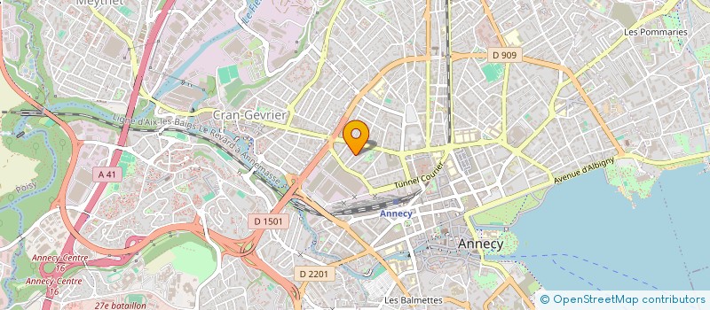 localisation de l'entreprise INDIV JUSZCZAK MATHIEU ET DUMONTEIL LAURIE à ANNECY