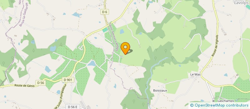 localisation de l'entreprise INDIV LAGRAVE  TROCHE