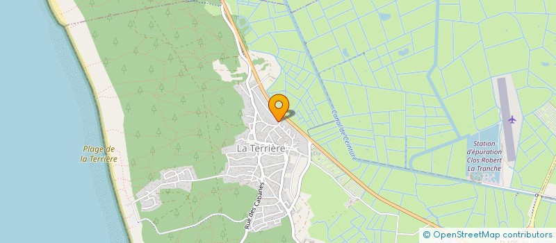 localisation de l'entreprise INDIV LEBOEUF DAMIEN ET RAUTUREAU LAURA  LA TRANCHE-SUR-MER