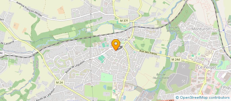 localisation de l'entreprise INDIV LEFEBVRE BARAGNON  PIBRAC