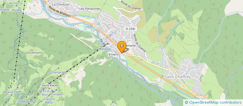 localisation de l'entreprise INDIV. LEPIDE LMNP  SAINT-CHAFFREY