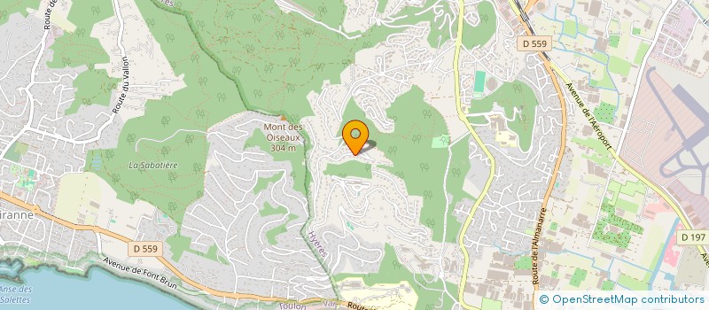 localisation de l'entreprise INDIV LMNP PAULIN KEVIN ET MAKEIEFF MANON  HYERES