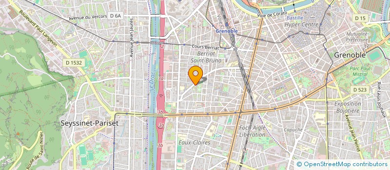 localisation de l'entreprise INDIV LMNP SEYMARC JULIEN ET HAUET FRANCOIS  GRENOBLE