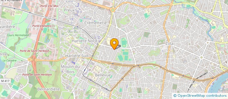 localisation de l'entreprise INDIV MR ET MME POULCHASSE à NANTES