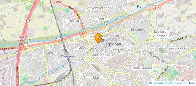 localisation de l'entreprise INDIV NESE COPRO LA REPUBLIQUE  PERPIGNAN