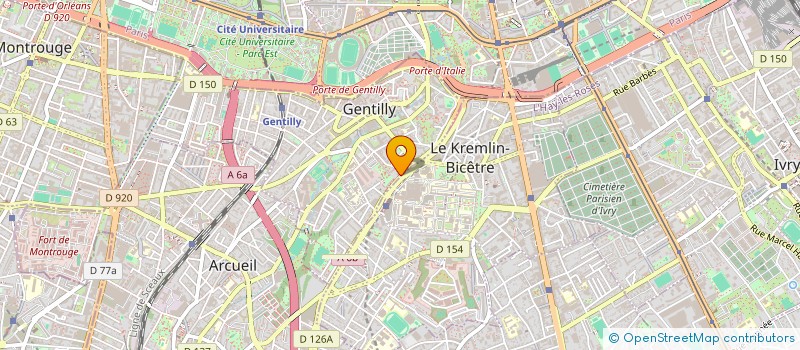 localisation de l'entreprise INDIV OGOUSSAN FAITY ET OGOUSSAN LEONCE  GENTILLY