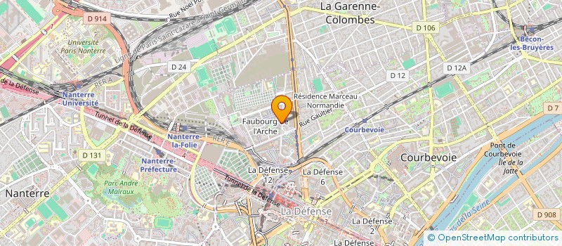 localisation de l'entreprise INDIV PASQUIER-CHEVALIER à COURBEVOIE