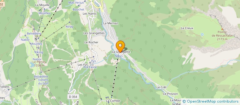 localisation de l'entreprise INDIV PEIRSON-JEMMESON  MORZINE