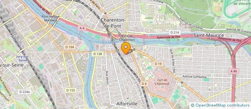 localisation de l'entreprise INDIV PEREIRA THIERRY ET TOUALBI NAELLA  MAISONS-ALFORT