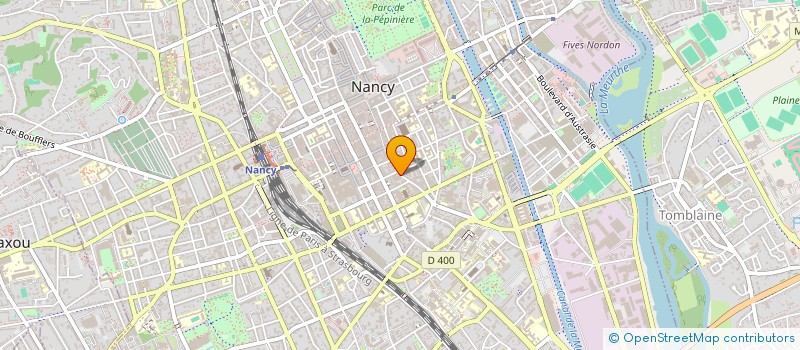 localisation de l'entreprise INDIV PICARD SALLY à NANCY