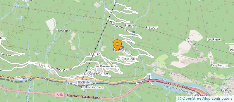 localisation de l'entreprise INDIV PIETTE / HEINE  ORELLE