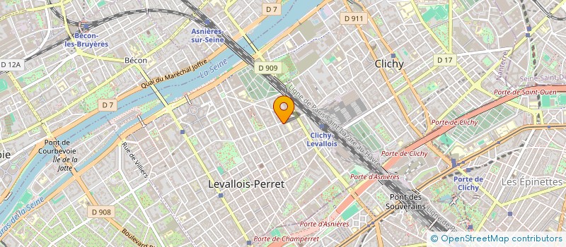 localisation de l'entreprise INDIV PIONNAT BENJAMIN ET XOUAL LAETITIA à LEVALLOIS-PERRET