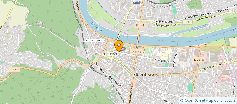 localisation de l'entreprise INDIV RIBEIRO MARAVILHA EMMANUEL ET JONQUAIS ANNE-  ELBEUF