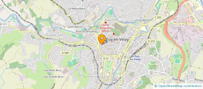 localisation de l'entreprise INDIV ROBDEL  LE PUY-EN-VELAY