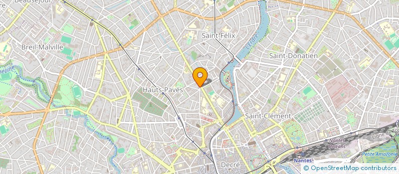 localisation de l'entreprise INDIV RONDEAU GUILLAUME ET RONDEAU MARIE  NANTES