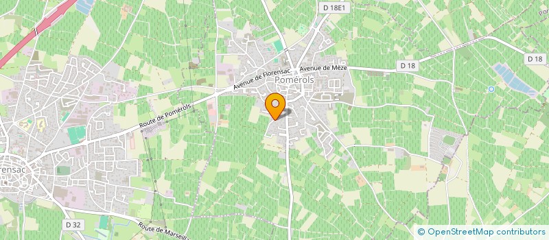 localisation de l'entreprise INDIV ROUCAIROL FRERES  POMEROLS