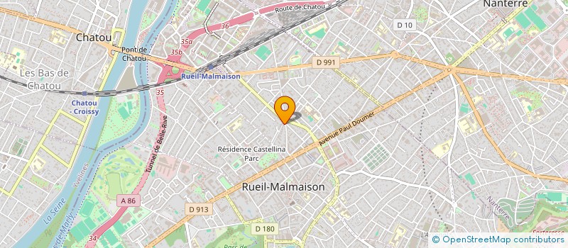 localisation de l'entreprise INDIV SEDDIKI OURAMDENE &SEDKI AMMAR à RUEIL-MALMAISON