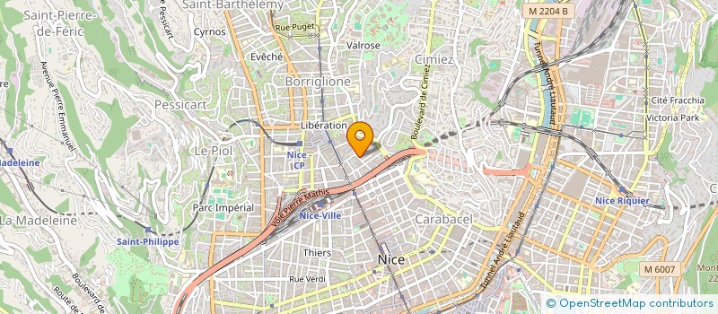 localisation de l'entreprise INDIV SIGWALD HERMINE ET ZEHIL ROGER  NICE