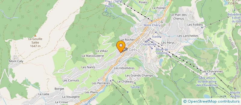 localisation de l'entreprise INDIV SMITH  LES GETS