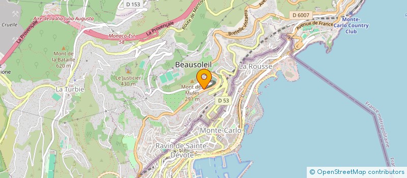 localisation de l'entreprise INDIV STEWART / DOWNER  BEAUSOLEIL