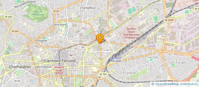 localisation de l'entreprise INDIV VERDIER M.A VERDIER F  CLERMONT-FERRAND