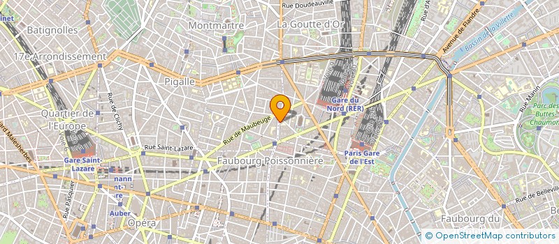 localisation de l'entreprise INDIV VIEL CASTEL DE L EPINE  PARIS