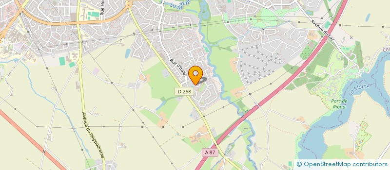 localisation de l'entreprise INDIV VILAYVONG MOGNEHAZI à CHOLET