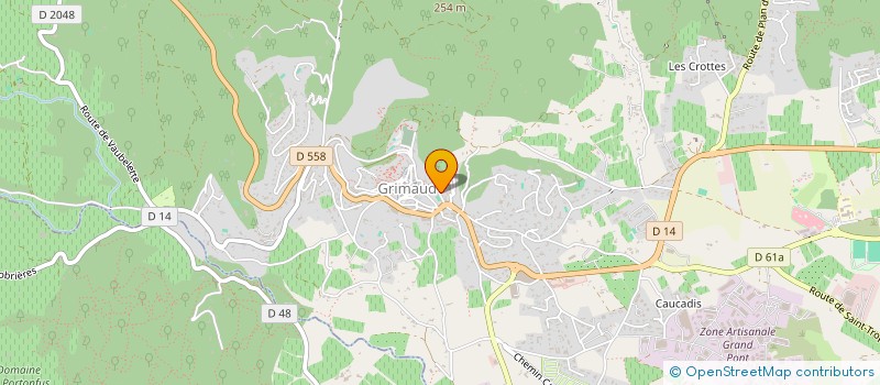 localisation de l'entreprise INDIV WESSIG STEGEMANN  GRIMAUD