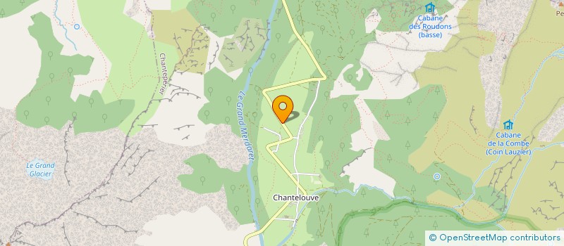 localisation de l'entreprise INDIV. ZANCANARO  CHANTEPERIER