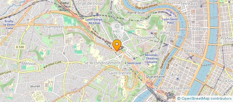 localisation de l'entreprise INDIVI LUC ET MARC DAIME  LYON