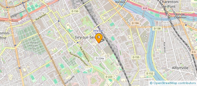 localisation de l'entreprise INDIVIDION DANG-ALONSO  IVRY-SUR-SEINE