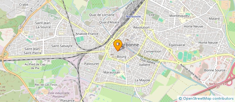 localisation de l'entreprise INDIVIDION DIEUZE  NARBONNE