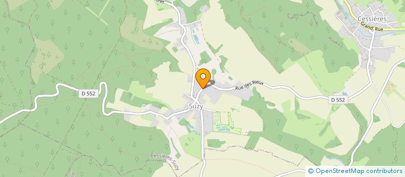 localisation de l'entreprise INDIVIDION MOUTARDE  CESSIERES-SUZY