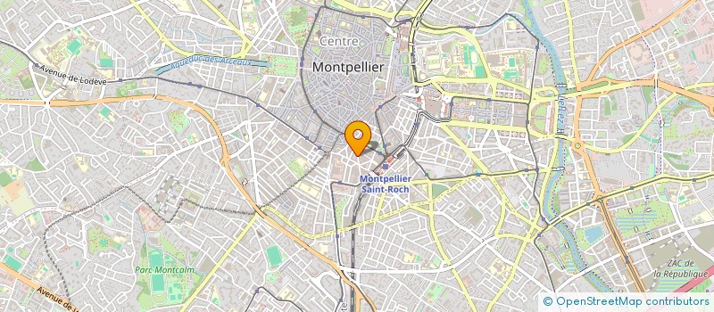 localisation de l'entreprise INDIVIDU ET CITOYEN à MONTPELLIER
