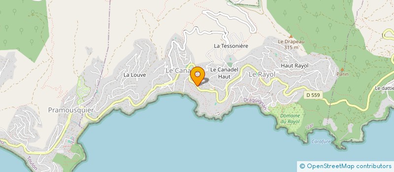 localisation de l'entreprise INDIVIDUALL à RAYOL-CANADEL-SUR-MER