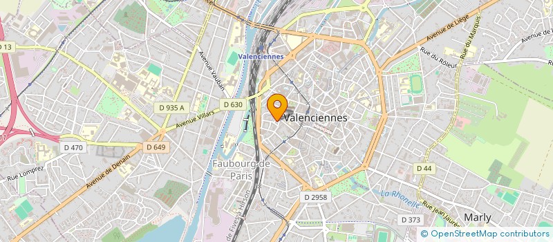 localisation de l'entreprise INDIVILOC à VALENCIENNES