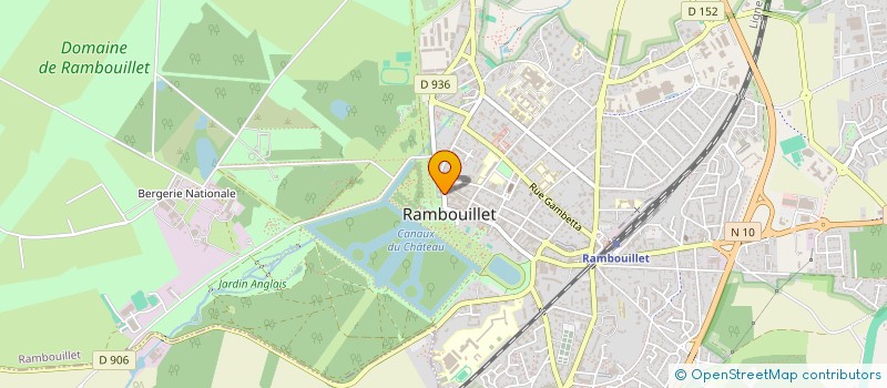 localisation de l'entreprise INDIVIME à RAMBOUILLET