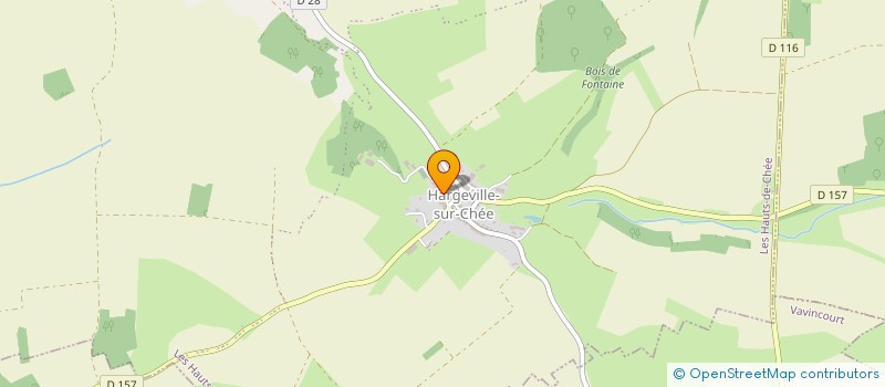 localisation de l'entreprise INDIVIS COLLIGNON GINETTE REGIS HERVE... à LES HAUTS DE CHEE