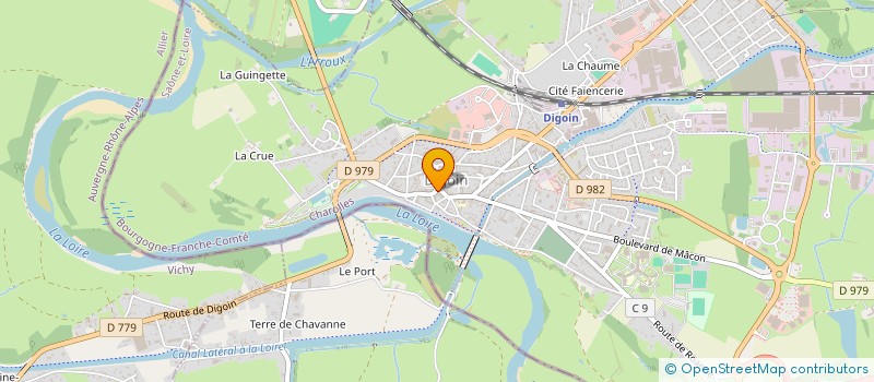 localisation de l'entreprise INDIVIS GAUTHIER DANIEL ET MARIE FRANCE  DIGOIN