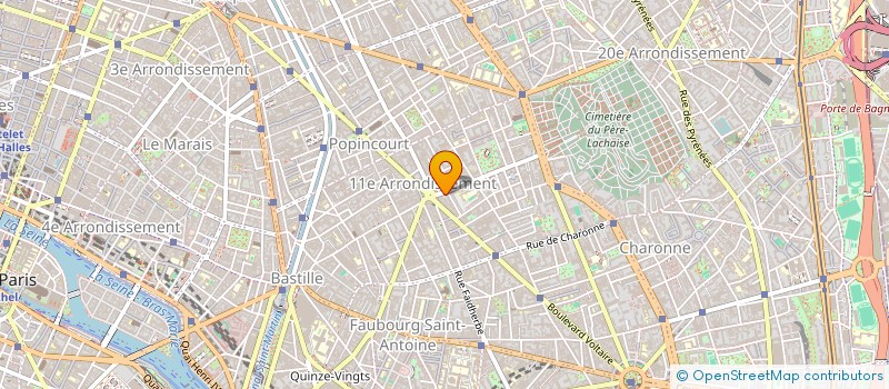 localisation de l'entreprise INDIVIS. MARTINOT RAJ  PARIS