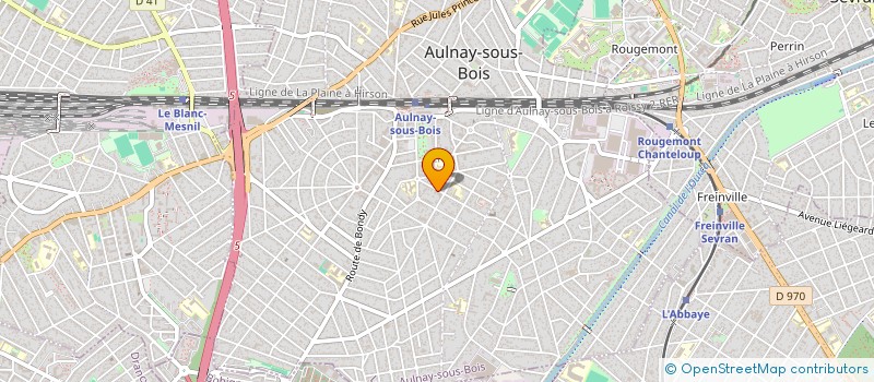 localisation de l'entreprise INDIVIS RIOT ANDREE ET ROGER à AULNAY-SOUS-BOIS