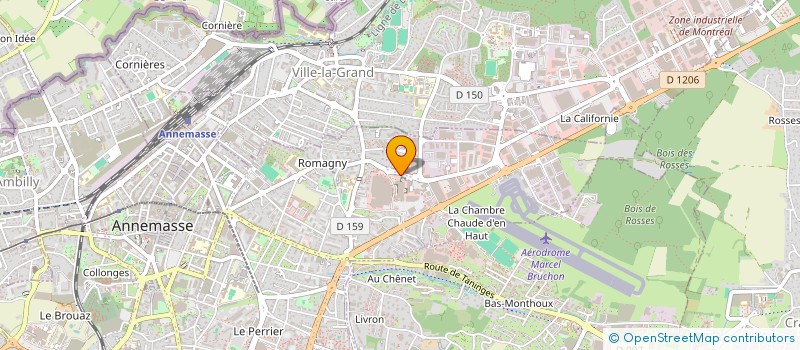 localisation de l'entreprise INDIVIS. STAITI à ANNEMASSE